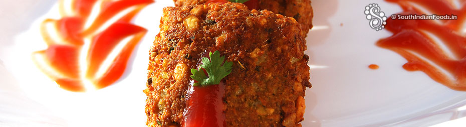 Carrot masala vada