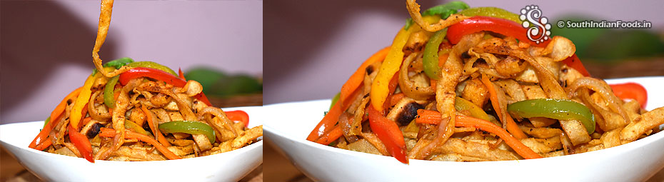 Chapati noodles