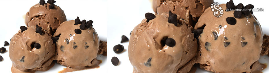 Chocolate chip ice cream