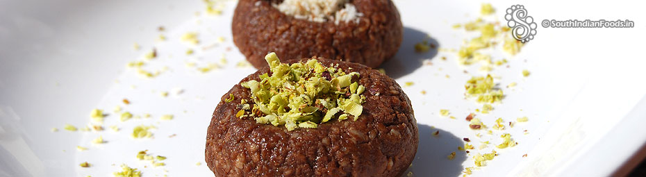 Chocolate sandesh 