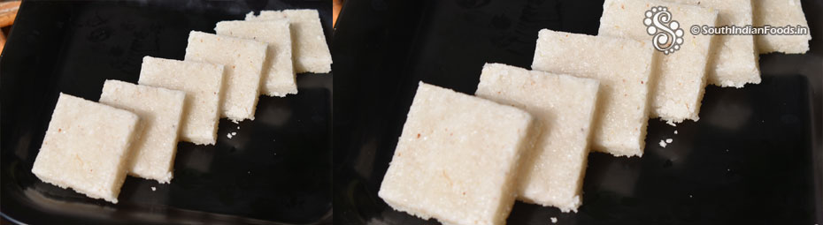 Coconut burfi