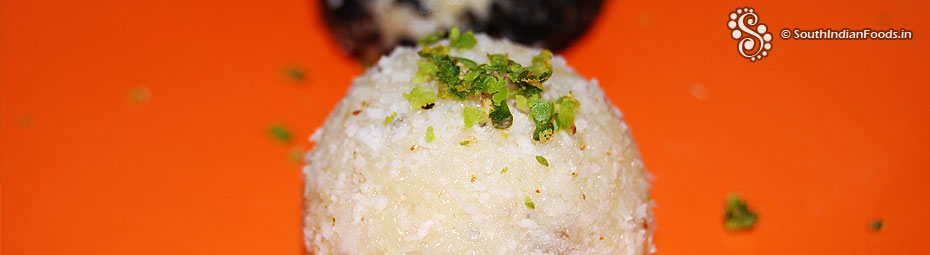 Coconut ladoo