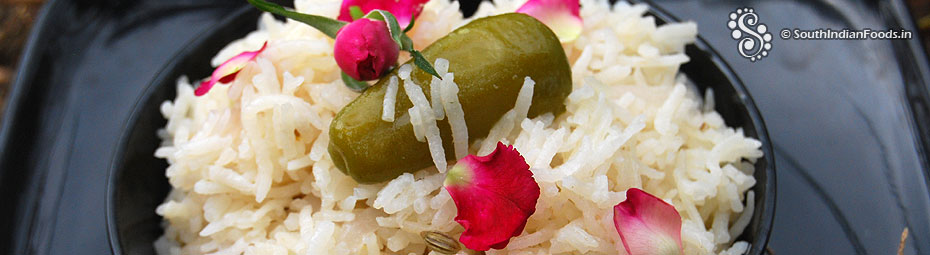 Coconut milk biryani