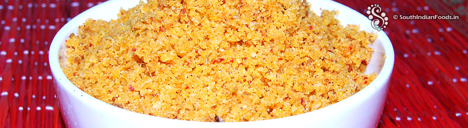 Coconut thogayal