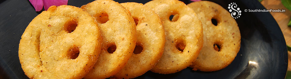 Cripsy potato smiles