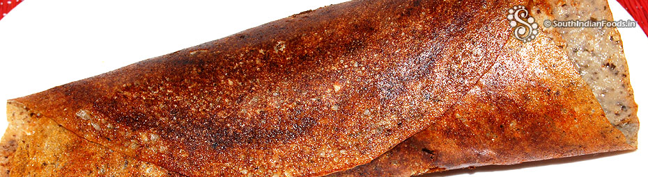 Crispy wheat dosa