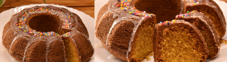 Custard cake