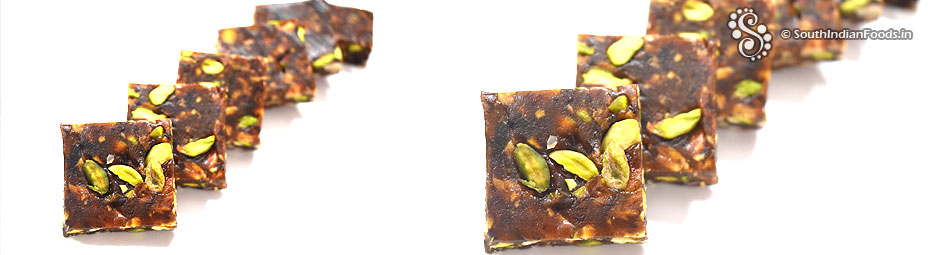 Dates & Nuts Burfi 