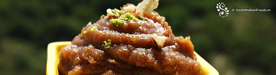 Dates halwa