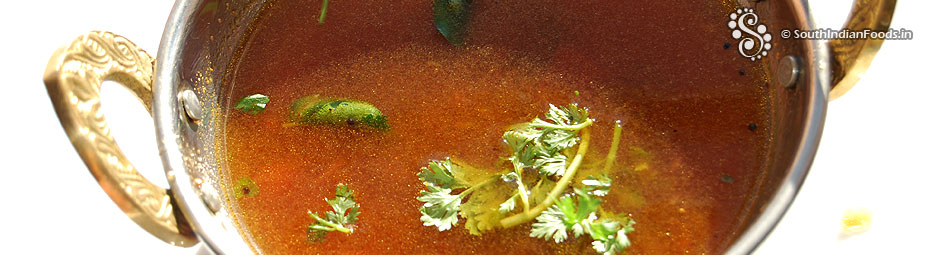 Simple tomato rasam