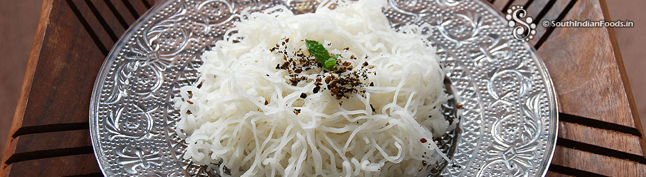 Idiyappam thengai paal