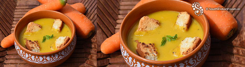 Carrot soup