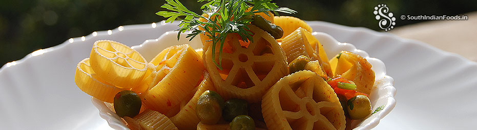Instant masala pasta