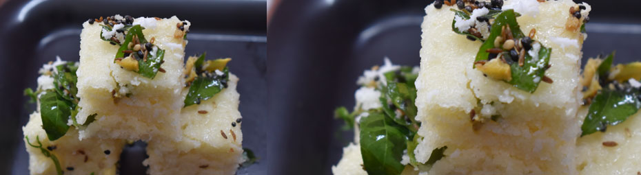 Instant rava dhokla