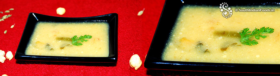 Pottukadalai sombu kurma