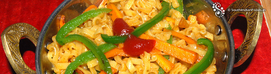Instant top ramen curry noodles