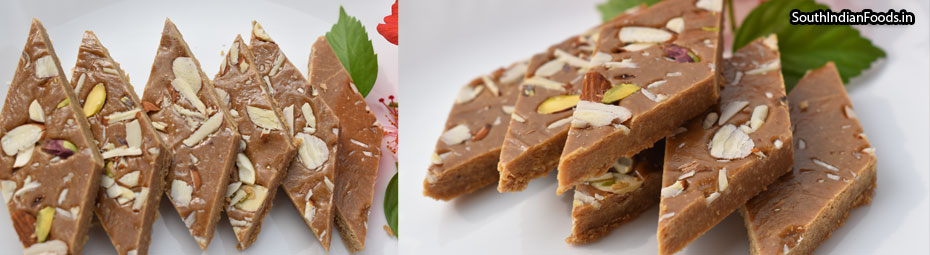 peanut jaggery katli