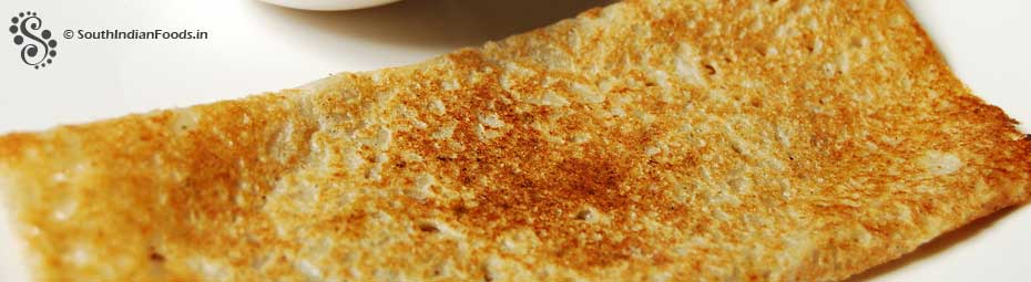 Kambu Dosa (pearl millet Dosa)