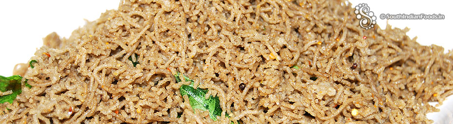 Kambu idli podi idiyappam/string hoppers