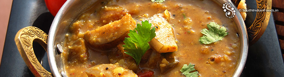Kathirikai sambar