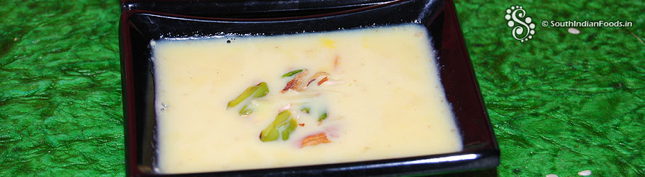 Khus khus payasam
