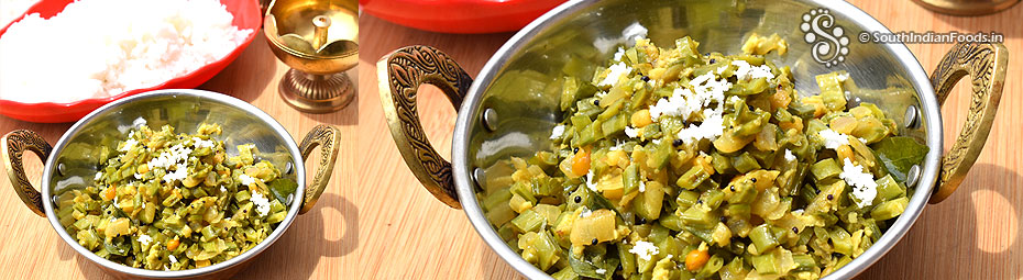 Kothavarangai poriyal