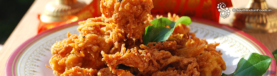 Leftover semiya pakoda