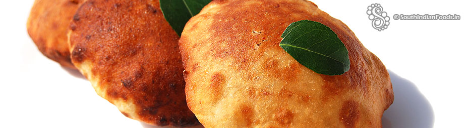 Mangalore buns with wheat flour