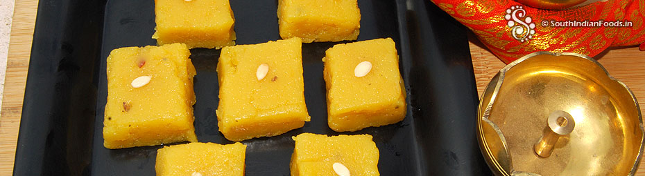 Mango Burfi