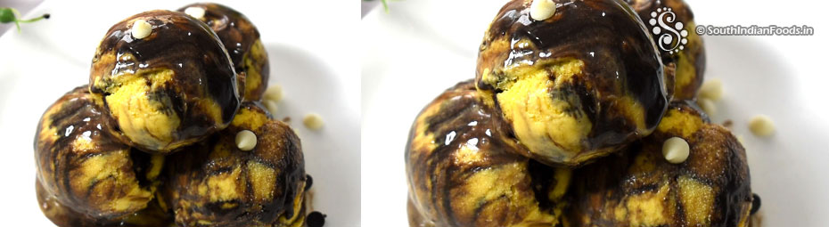 Mango chocolate ice cream