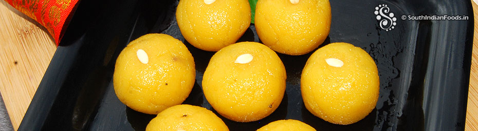 Instant mango laddu
