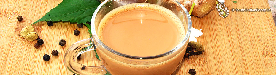 Masala tea