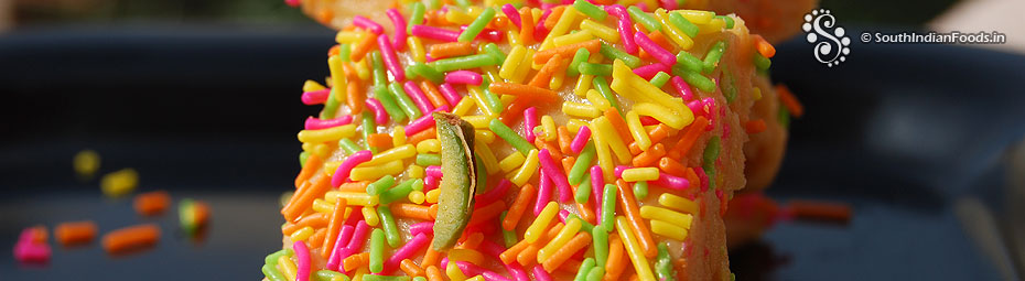 Milk powder burfi