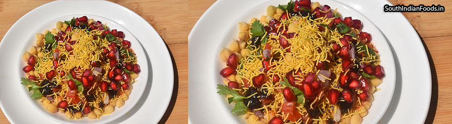Mini chana chaat