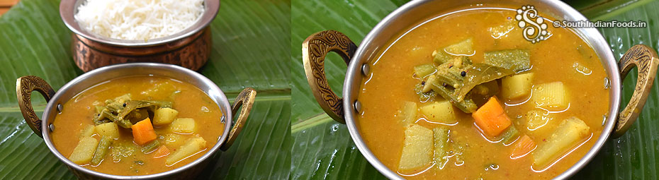 Mixed vegetable kootu