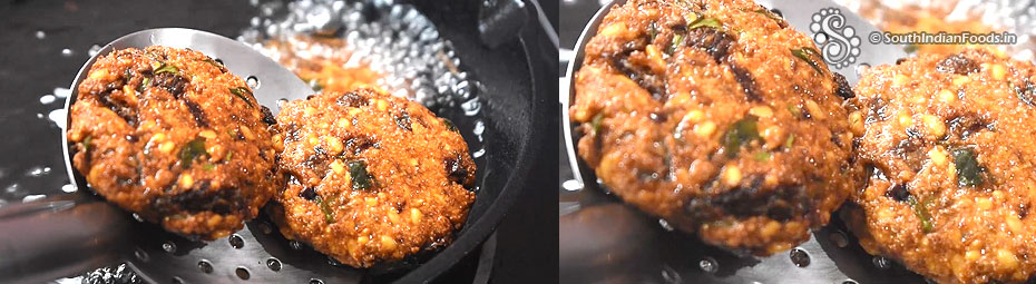 Moongdal rava vada