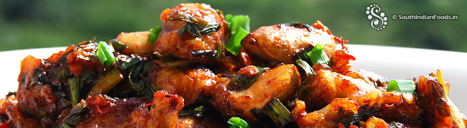 Mushroom manchurian