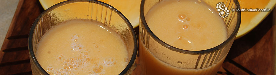 Muskmelon juice