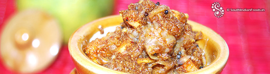 Narthangai pickle