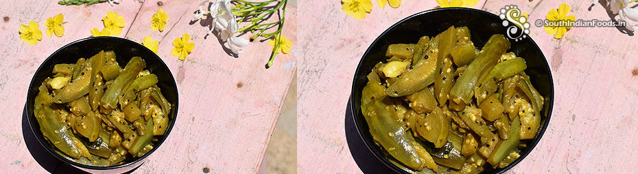 Kathirikai poriyal | Brinjal stir-fry