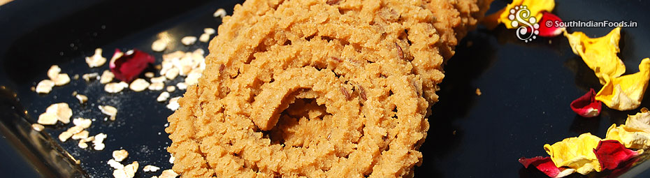 Oats murukku