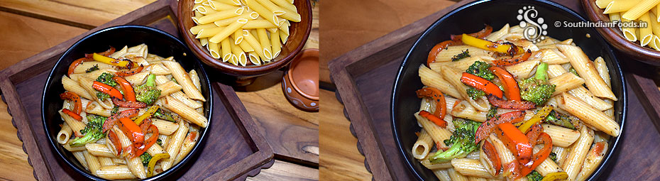 One pot penne pasta