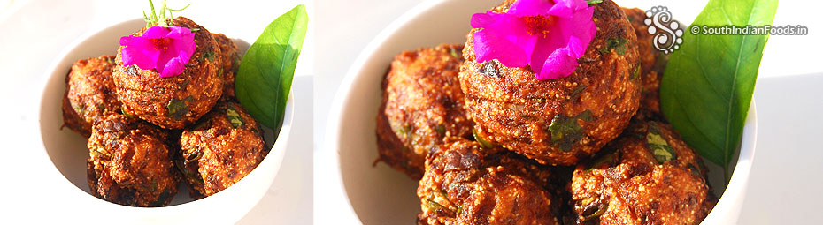 Onion cabbage bonda