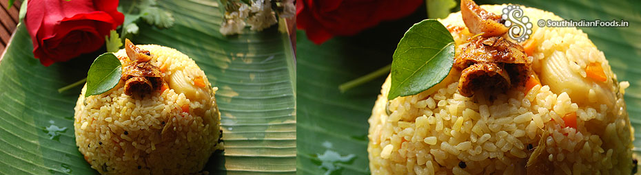 Wheat upma