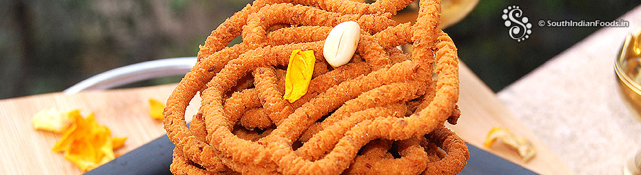 Peanut chakli