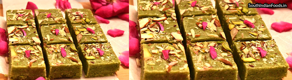 Pista Badam Burfi