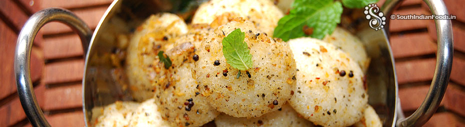 Podi idli