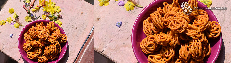 Garlic murukku | Poondu murukku