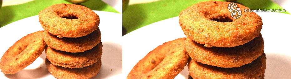 Crispy potato donut