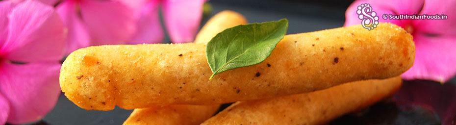 Cripsy potato Fingers